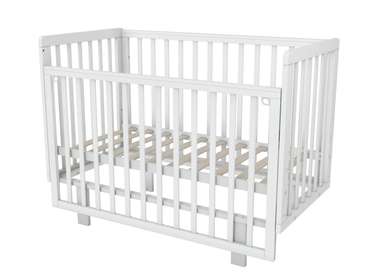 Кроватка для новорожденного Papi 60х120 белого цвета