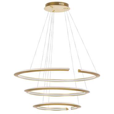Люстра VIRATA LED 105W 5250LM ЗОЛОТО 3000K