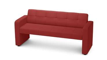 Кухонный диван Бариста 140 красного цвета
