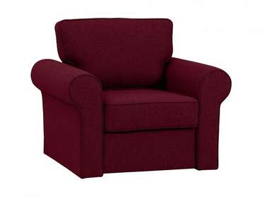 Кресло Murom бордового цвета