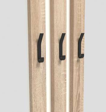 Вешалка с крючками Баланс В134.1 бело-бежевого цвета