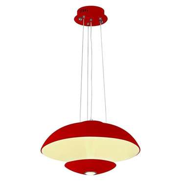 Подвесной светодиодный светильник Vista красного цвета