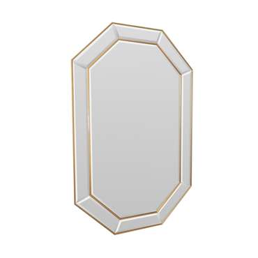 Настенное зеркало Velis 120x75 цвета античного золота