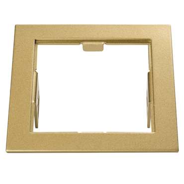 Рамка DOMINO QUADRO MR16 ЗОЛОТО
