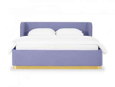 Кровать Vibe 160х200 сиреневого цвета с подъемным механизмом
