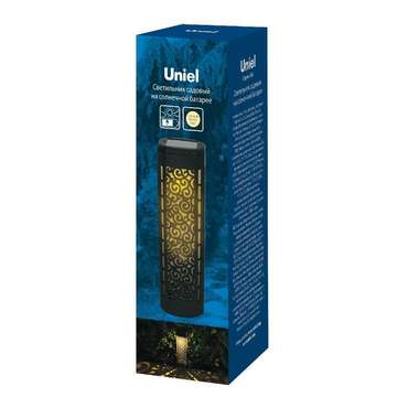 Светильник на солнечных батареях USL-S-815/PT480 MAGIC (пластик, цвет черный)