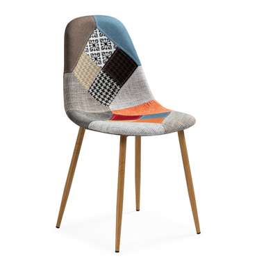 Обеденный стул Mixit multicolor на металлических ножках