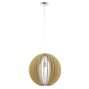 Подвесной светильник Cossano Maple 94765 (дерево, цвет бежевый)