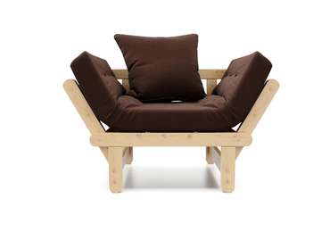 Кресло Сламбер коричневого цвета