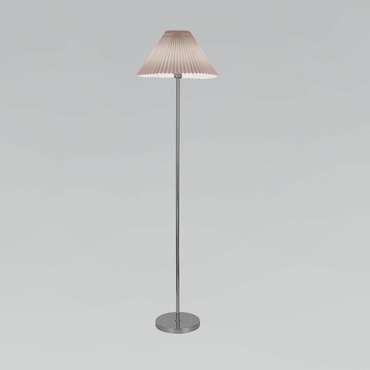 Классический напольный светильник 01133/1 хром/серый Peony