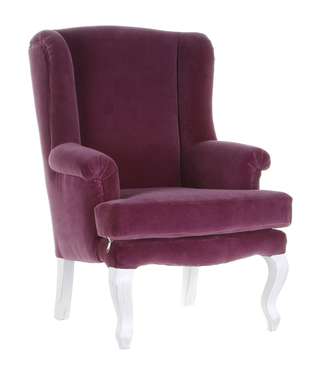 Кресло детское лилового цвета