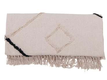 Плед Blush 220х240 бежевого цвета 