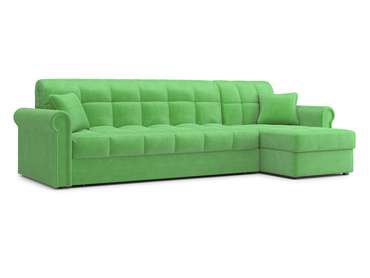 Угловой диван-кровать Палермо 1.8 светло-зеленого цвета