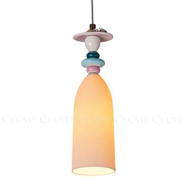 Подвесной светильник Cloyd LOTTIE-E P1 / ?10 см - керамика - золото