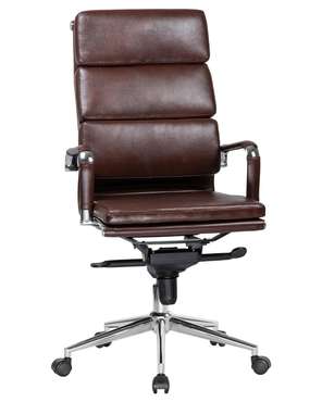 Офисное кресло для руководителей Arnold коричневого цвета