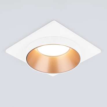 Встраиваемый точечный светильник 116 MR16 золото/белый Solas