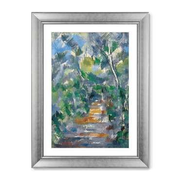 Репродукция картины Лесной пейзаж Путь от Мас Джоли в Шато Нуар 1900 г.