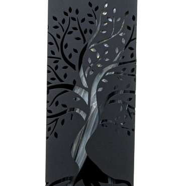 Корзина для зонтов Чёрный Дерево 15 x 49 x 15 cm