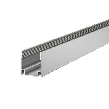 Алюминиевый профиль для гибкого неона 17x8мм 1м