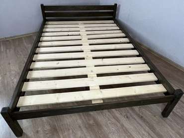 Кровать Классика сосновая 160х200 цвета венге