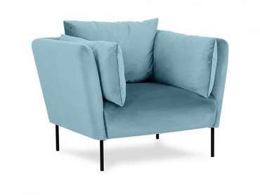 Кресло Copenhagen голубого цвета