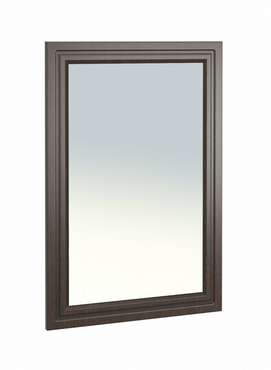 Зеркало настенное Монблан в раме темно-коричневого цвета