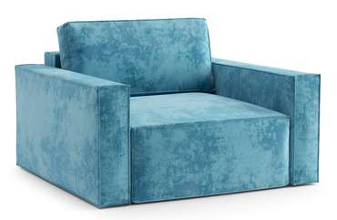 Кресло Софт сине-зеленого цвета