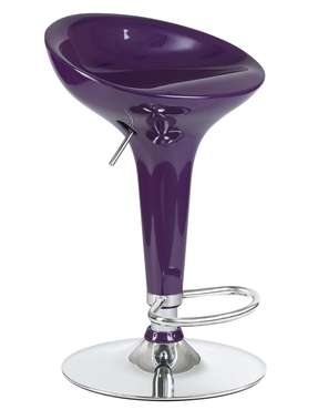 Барный стул Bomba фиолетового цвета