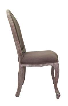 Обеденный стул Grand Brown с обивкой из льна