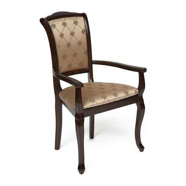 Комплект из двух стульев-кресел Geneva коричневого цвета