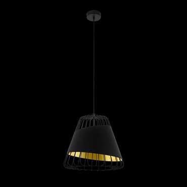 Подвесной светильник Austell 49446 (металл, цвет черный)