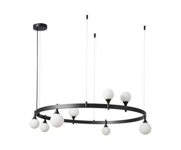 Люстра Бьянки черный d102 h150 G9 8*7W