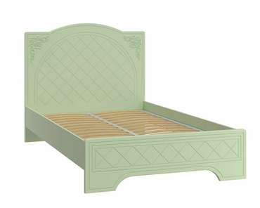 Кровать Соня Премиум 120х200 светло-зеленого цвета