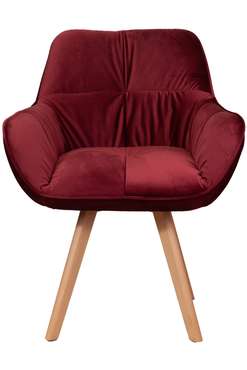 Кресло Soft красного цвета