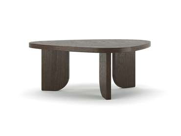 Журнальный стол Cobble L темно-коричневого цвета 