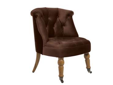 Кресло Visconte темно-коричневого цвета