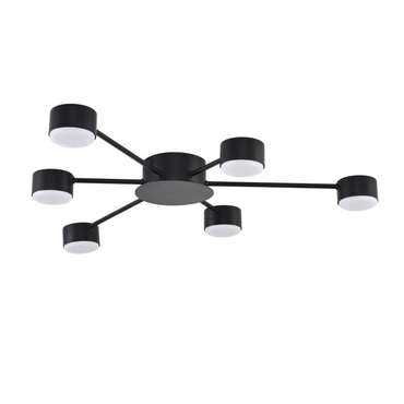 Потолочная люстра Lumion Torina 8344/6C черный, металл GX53 LED 6*7W 220V