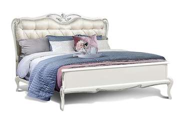 Кровать Fleuron 160х200 белого цвета
