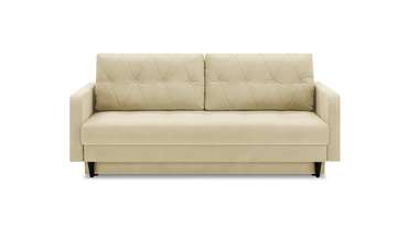 Прямой диван-кровать Бостон Лайт кремового цвета