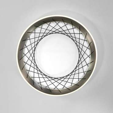 Потолочный светодиодный светильник 40022/1 LED серый Parafe