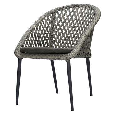 Садовый стул Sverre серого цвета