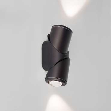 Уличный настенный светодиодный светильник GIRA D LED IP54 35127/D черный