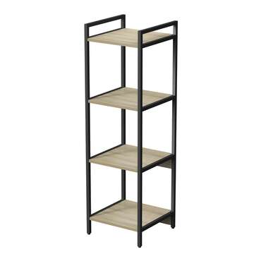 Стеллаж 10СС.4.400 средний 4 полки бежевого цвета