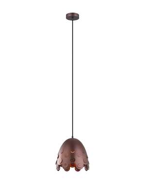 Подвесной светильник Лайк шоколадного цвета