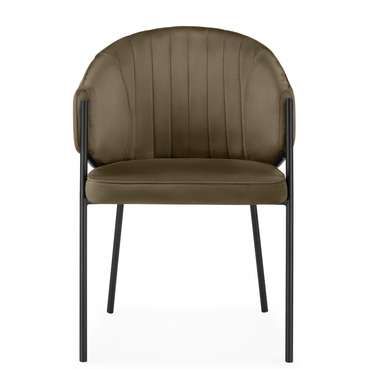 Обеденный стул Kortni коричневого цвета