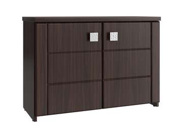 Комплект мебели для прихожей Изабель темно-коричневого цвета