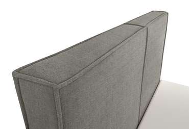 Кровать без основания Style Atlin 160x200 серого цвета