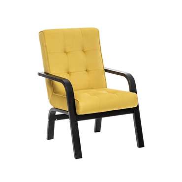 Кресло Модена желтого цвета