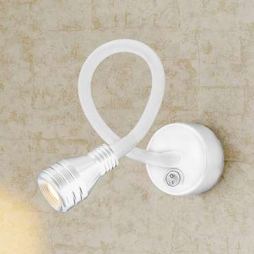 Светодиодный светильник с гибким основанием Kord белый MRL LED 1030 белый