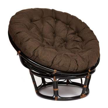 Кресло Papasan черного цвета
